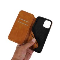 Simple Style Solid Color Pu Leather   Phone Cases main image 4