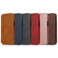 Simple Style Solid Color Pu Leather   Phone Cases main image 6