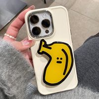 Simple Style Bear French Fries Banana Silica Gel   Phone Cases main image 5