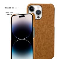 Vintage Style Solid Color Pu Leather   Phone Cases main image 5