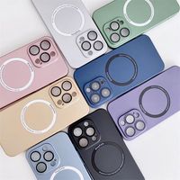 Ins Style Solid Color Plastic   Phone Cases main image 1