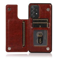 Simple Style Solid Color Tpu Pu Leather    Phone Accessories main image 4