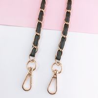 Metal Bags Chain Girls Slung Over One Shoulder Phone Cover Lanyard Lanyard Lobster Buckle 110cm Gold Iron Chain Shoulder Strap main image 4