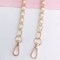Metal Bags Chain Girls Slung Over One Shoulder Phone Cover Lanyard Lanyard Lobster Buckle 110cm Gold Iron Chain Shoulder Strap main image 5