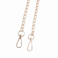 Metal Bags Chain Girls Slung Over One Shoulder Phone Cover Lanyard Lanyard Lobster Buckle 110cm Gold Iron Chain Shoulder Strap main image 6