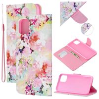Simple Style Leaf Cat Flower Pu Leather     Phone Cases main image 3