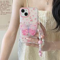 Cute Sweet Flower Butterfly Tpu   Phone Cases main image 3