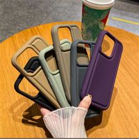 Simple Style Classic Style Solid Color   Phone Cases main image 4