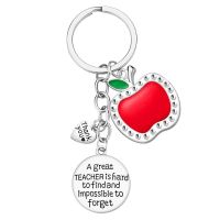 Fashion Letter  Metal Teachers' Day Unisex Bag Pendant Keychain sku image 2