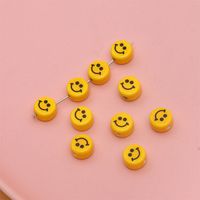 1 Piece Cute Smiley Face Ceramics Jewelry Accessories sku image 8