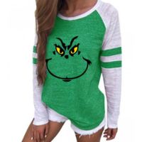 Women's T-shirt Long Sleeve T-shirts Printing Casual Cartoon Letter main image 3