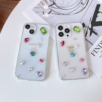 Simple Style Square Pc   Phone Cases main image 4