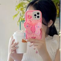 Cute Sweet Butterfly Silica Gel   Phone Cases main image 3