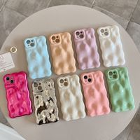 Simple Style Solid Color Varnish   Phone Cases main image 3