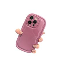 Fashion Solid Color Rubber   Phone Cases main image 6