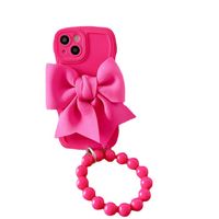 Casual Sweet Streetwear Solid Color Bow Knot   Phone Cases main image 6