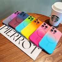 Fashion Gradient Color Silica Gel   Phone Cases main image 3