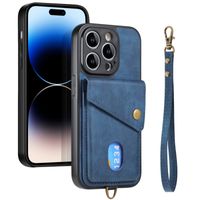 Vintage Style Solid Color Pu Leather   Phone Cases main image 6