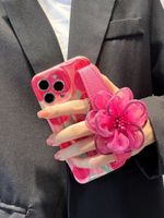 Elegant Lady Flower Silica Gel   Phone Cases main image 3