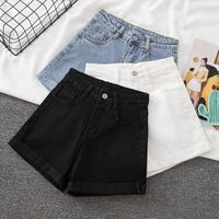 Women's Daily Casual Solid Color Shorts Shorts main image 3