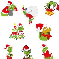 Christmas Cartoon Style Cute Cartoon Character Wood Indoor Party Festival Hanging Ornaments main image 6