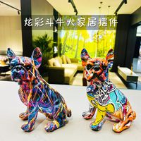 Cartoon Style Dog Synthetic Resin Ornaments Artificial Decorations main image 1