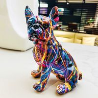 Cartoon Style Dog Synthetic Resin Ornaments Artificial Decorations main image 4