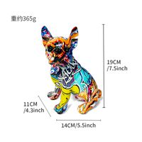Cartoon Style Dog Synthetic Resin Ornaments Artificial Decorations sku image 7
