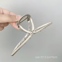 Simple Style Letter Metal Plating Hair Claws sku image 1