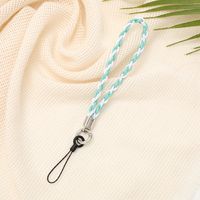 Simple Style Color Block Cotton Polyester Knitting Mobile Phone Chain sku image 4