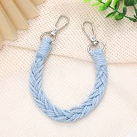 Simple Style Solid Color Cotton Polyester Knitting Mobile Phone Chain sku image 7
