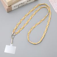 Simple Style Color Block Cotton Polyester Knitting Mobile Phone Chain sku image 3