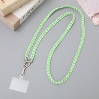 Simple Style Color Block Cotton Polyester Knitting Mobile Phone Chain sku image 6