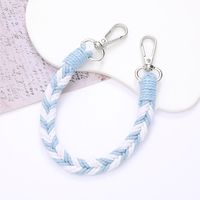 Simple Style Color Block Cotton Polyester Knitting Mobile Phone Chain sku image 7