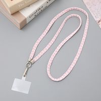 Simple Style Color Block Cotton Polyester Knitting Mobile Phone Chain sku image 7