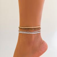 Einfacher Stil Klassischer Stil Runden Saatperle Perlen Frau Hüftkette Körperkette sku image 1
