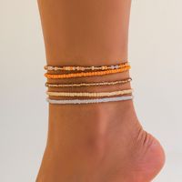Einfacher Stil Klassischer Stil Runden Saatperle Perlen Frau Hüftkette Körperkette sku image 4