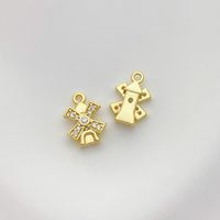 1 Piece Alloy Gold Plated Solid Color Pendant sku image 3