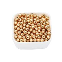 100 PCS/Package 50 PCS/Package Diameter 6 Mm Hole 1~1.9mm Copper Round Beads main image 2