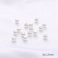 100 PCS/Package 50 PCS/Package Diameter 6 Mm Hole 1~1.9mm Copper Round Beads sku image 11