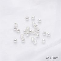 100 PCS/Package 50 PCS/Package Diameter 6 Mm Hole 1~1.9mm Copper Round Beads sku image 22