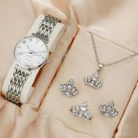 Elegant Korean Style Eiffel Tower Single Folding Buckle Quartz Women's Watches main image 7