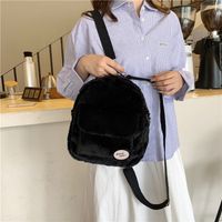 Waterproof 13 Inch Solid Color Casual Holiday Women's Backpack main image 7