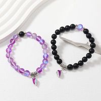 Sweet Heart Shape Glass Glass Luminous Couple Bracelets 1 Pair sku image 3