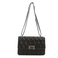 Women's Pu Leather Solid Color Vintage Style Flip Cover Shoulder Bag sku image 3