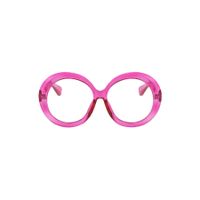 Casual Classic Style Solid Color Pc Round Frame Full Frame Optical Glasses main image 4