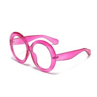 Casual Classic Style Solid Color Pc Round Frame Full Frame Optical Glasses sku image 3