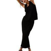 Daily Women's Streetwear Solid Color Wool Blend Polyester Polyacrylonitrile Fiber Skirt Sets Skirt Sets main image 3
