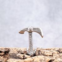 1 Piece 304 Stainless Steel Axe Pendant main image 4
