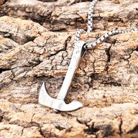 1 Piece 304 Stainless Steel Axe Pendant main image 10